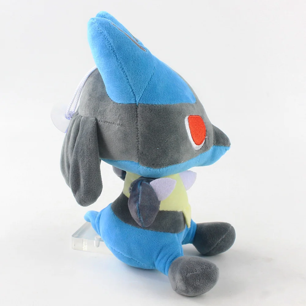 Игрушки мягкие в виде животных аниме Покемон Лукарио кукла из мультфильма