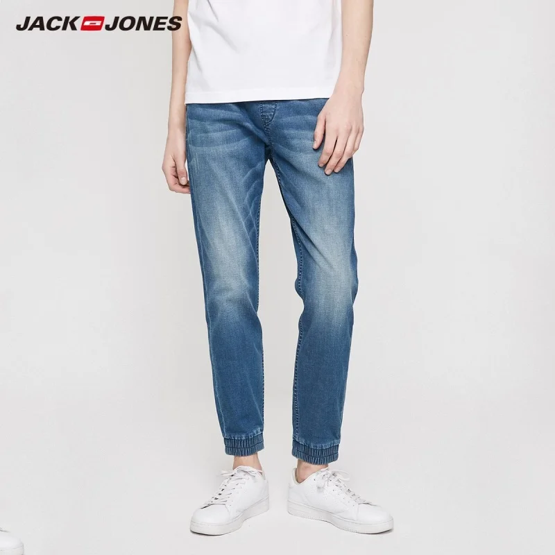 JackJones Для мужчин с эластичной плотно прилегает к телу ноги зауженные укороченные