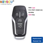 KEYECU умный дистанционный ключ 434 МГц ID49 FR3T-15K601-EA для Ford Mustang 2015 2016 2017 после запуска двигателя ФОБ с логотипом