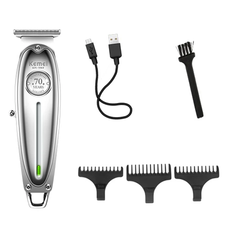 

KEMEI metal house hair trimmer beard hair clipper professional cord cordless men's grooming trimmer electric Haircut kit machin