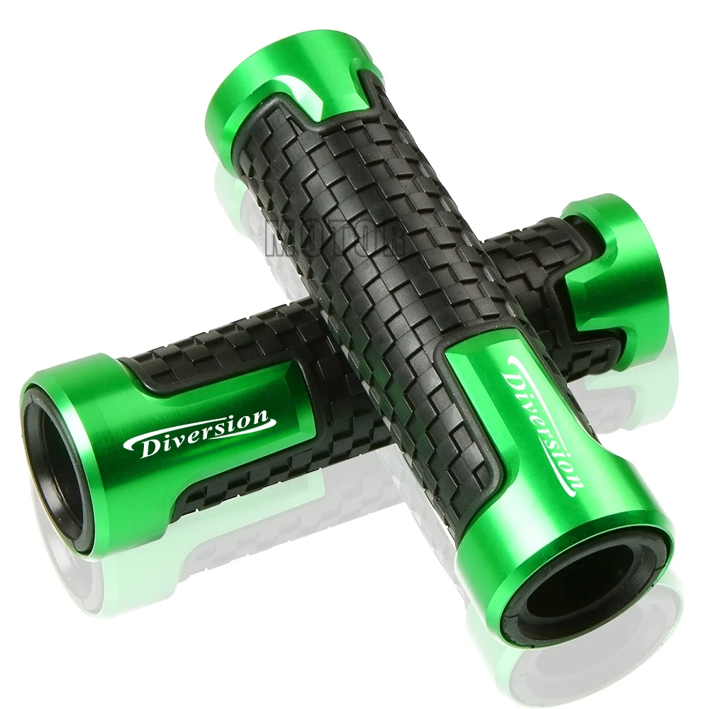 Green Для Yamaha XJ6/XJ6N/XJ600S/XJ900S универсальный мотоцикл 7/" 22 мм противоскользящая ручка для мотоцикла ручки XJ 6 N 600/900 S - Цвет: Green