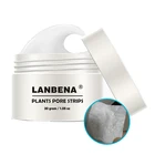 Маска для носа LANBENA, полоска для удаления черных точек, полоска для очищения пор от темных пятен, пилинг, полоски для лечения акне на лице, отбеливающий крем для ухода за кожей