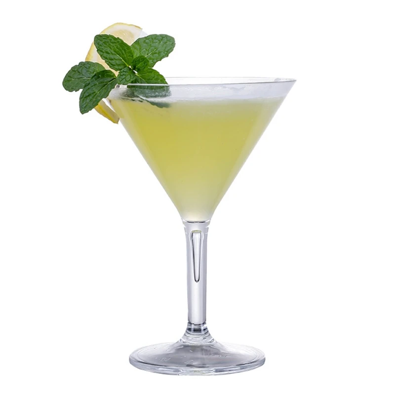 

Creative Acrylic Cocktail Glass Personalized Acrylic Material Wine Glasses Bar Martini Glasses Margarita Champagne Glass