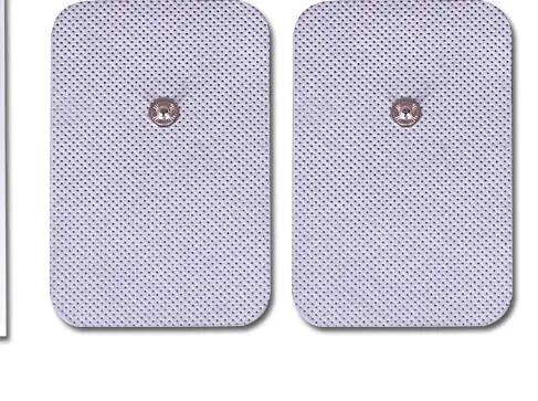 

100 шт. 6*9 см электродные прокладки для Десятки зеркального блока с клейким многоразовым электродом терапия десятки оснастки