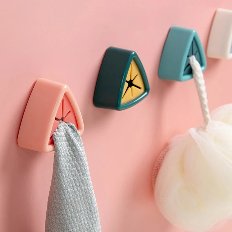 

Wash Cloth Clip Towel Plug Holder Punch Free Self-adhesive Hook Wall Mount Bathroom Towel Organizer Kitchen Accessories Hanger