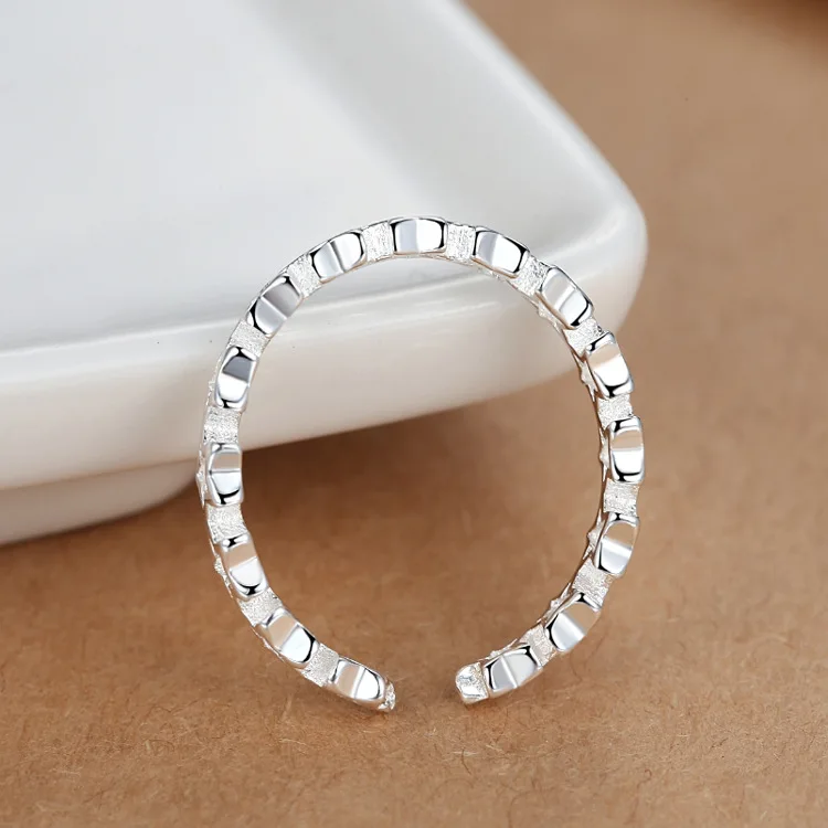 

Genuine 100% Real Vintage 925 Sterling Silver Star Rings For Women Girls Valentines Gifts Gothic Rings