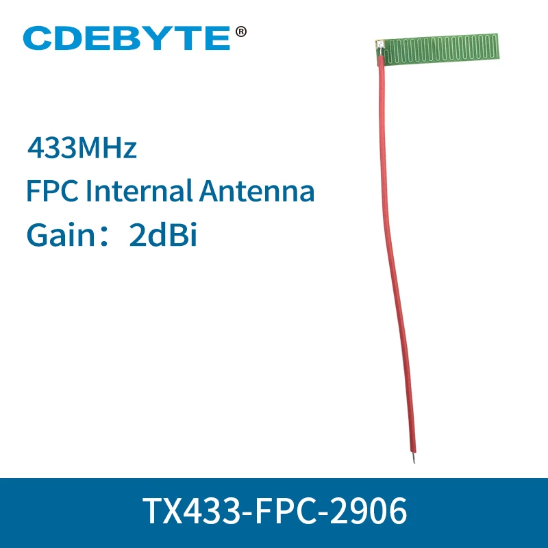 

10pc/lot 433MHz 2dbi FPC Internal Antenna IPEX Connector LoRa Radio 4g Omnidirectional Wifi Antena TX433-FPC-2906