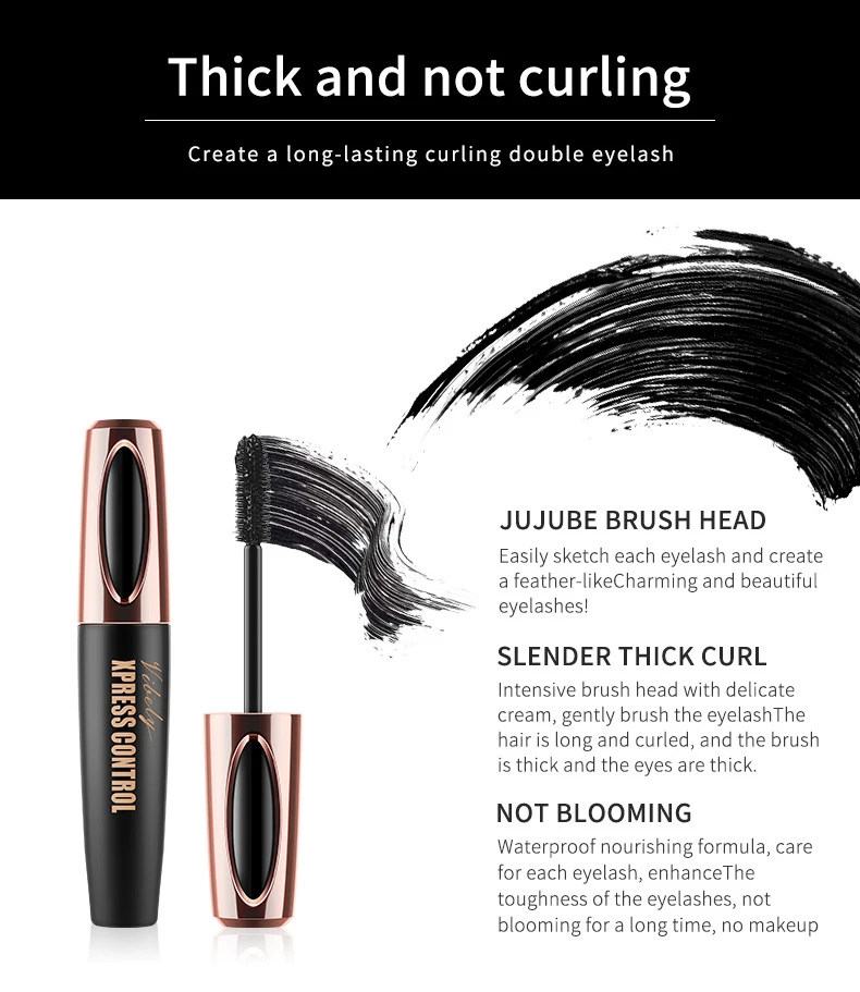 

4D Make Up Brushes Eye Lashes Disposable Mascara Wands Applicator Eye Lashes Cosmetic Brush Quick Dry Waterproof Cosmetics