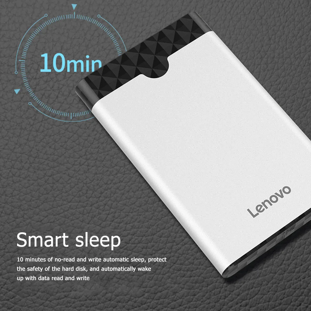 

Корпус для жесткого диска Lenovo, USB 3,1, Type-C, SATA, SSD, 6 Гбит/с, 2,5 дюйма