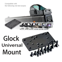 universal tactical mount plate glock red dot sight gasket pistol accessories for rmrvenom mros mount plate base