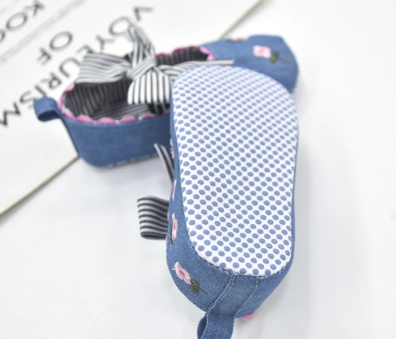 

Baby Girl Shoes 0-12months Summer Spring Autumn Sweet Floral Non-Slip Soft-Soled Newborn Babies First Walker Shoes New