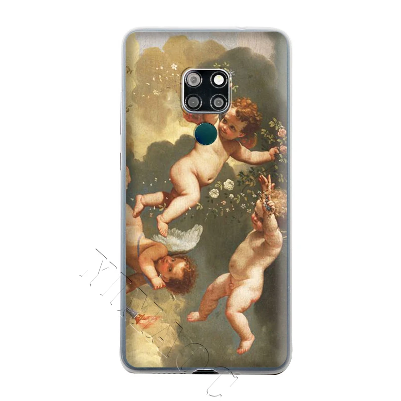YIMAOC Angel Cupid Art Painting Phone Case for Huawei Mate 30 20 10 Pro Lite Y6 Y7 Y9 Nova 2 3 3i 4 5i 2018 2019 | Мобильные