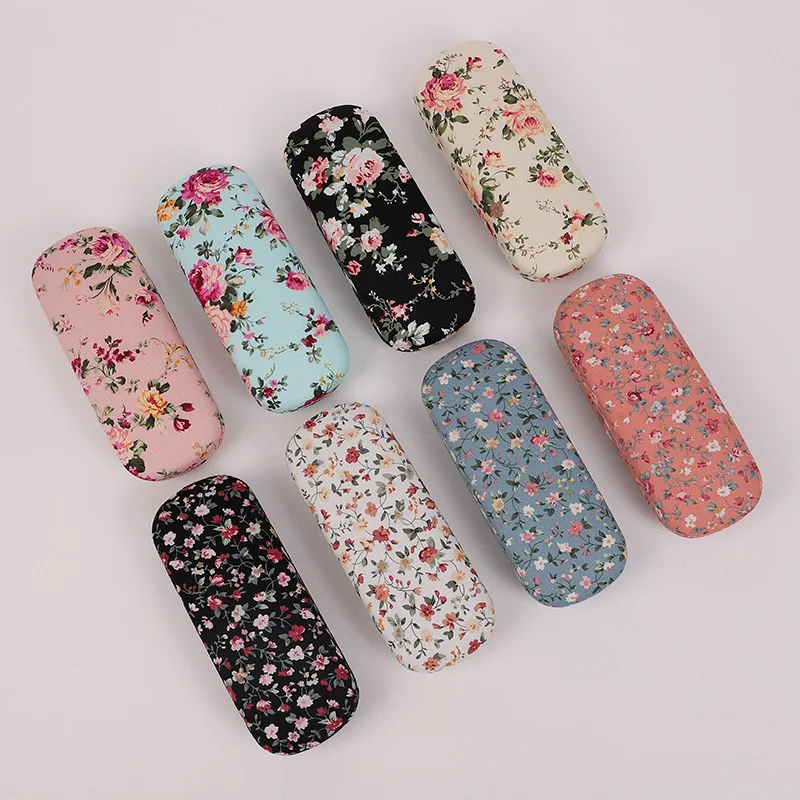 

Fashionable Chinese Style Spectacle Case Simplicity Portable Spectacle Case Printing Chinese Style Glasses Accessories