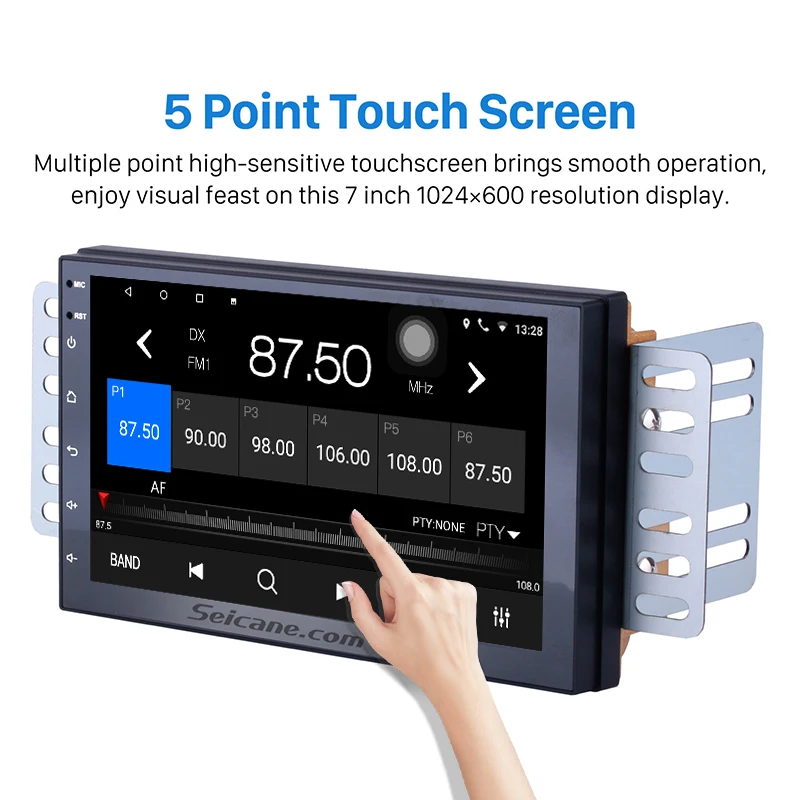 Seicane Universal 7 Inch Android 8.1 Car Radio For TOYOTA Nissan Kia RAV4 FJ CRUISER ALPHARD GPS Navigation Multimedia Player | Автомобили