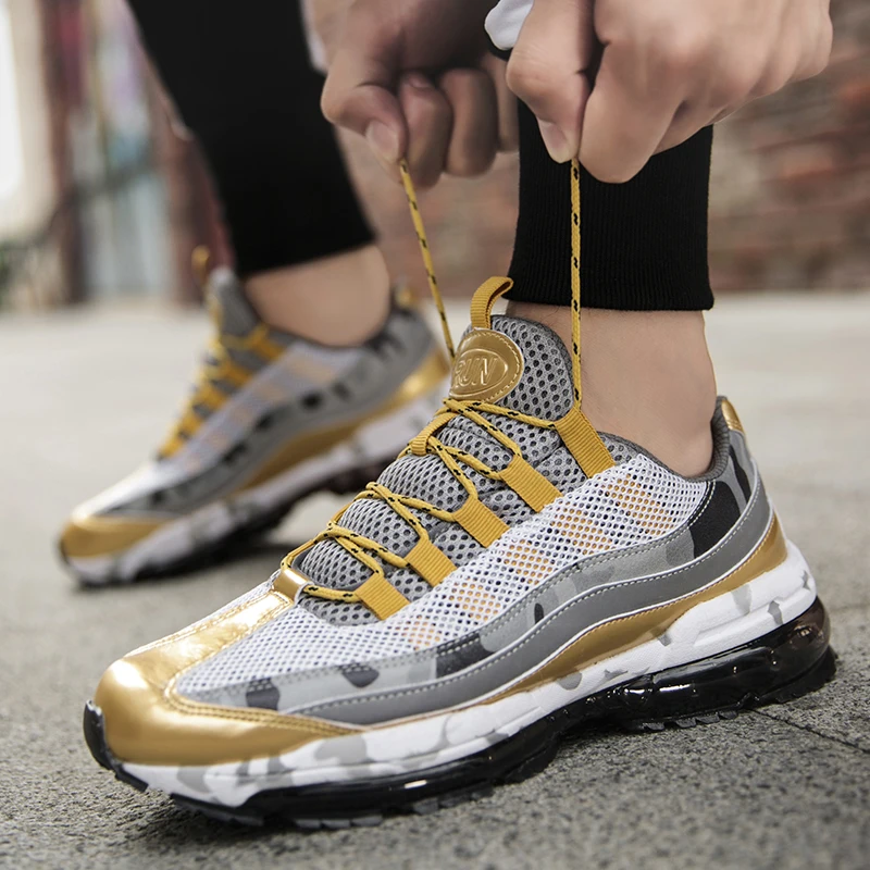 Air Sole Спортивная обувь для мужчин удобные брендовые новые кроссовки размер 39-46 на