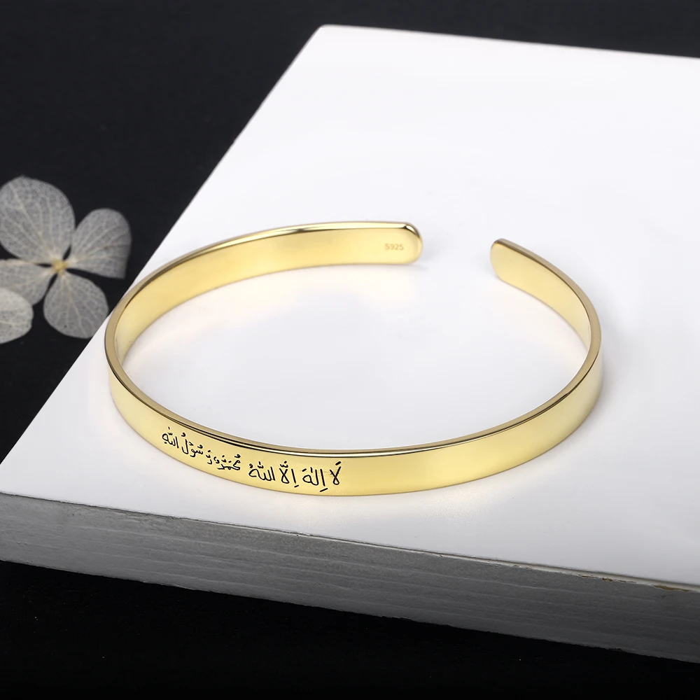 Xiaojing 100% 925 Sterling Silver Personalized Customize Engraved Letter Women Bracelet Fashion Jewelry Gift Free Shipping