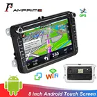 Автомагнитола AMPrime с сенсорным экраном 8,1 дюйма, Android, MP5, Bluetooth, GPS, FM, GPS