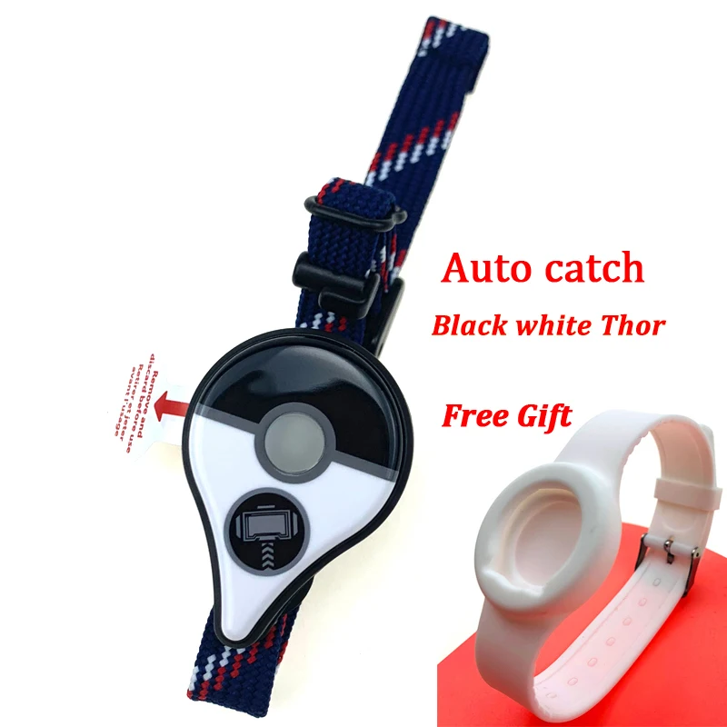 Auto Black Thorr Быстрая новая версия Авто ловля для Pokemon GO Plus Bluetooth браслет на запястье Pulseira - Цвет: Auto Black Thorr
