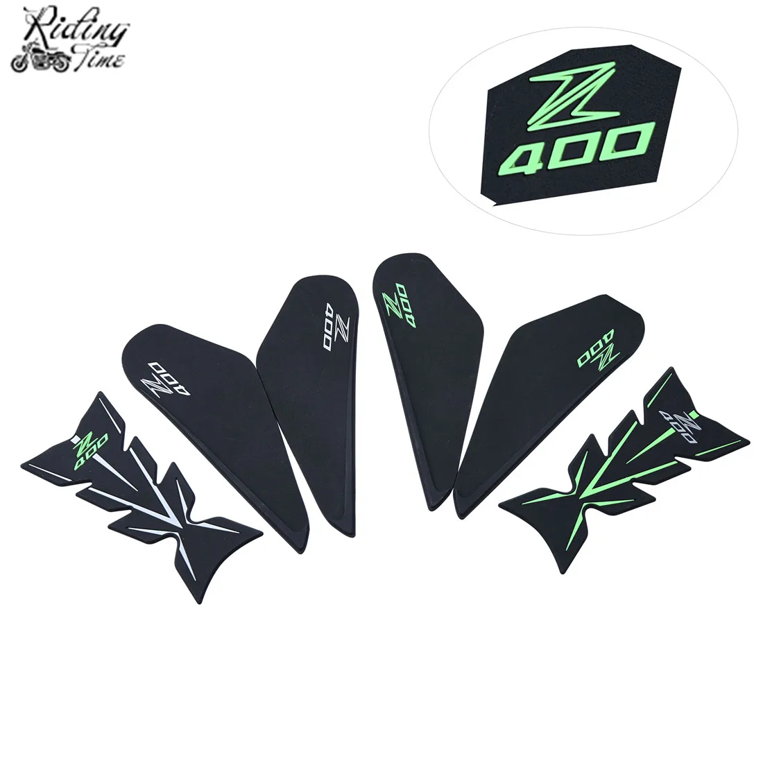 

Противоскользящие боковые накладки на бак мотоцикла для Kawasaki Z400 2017 2018 2019