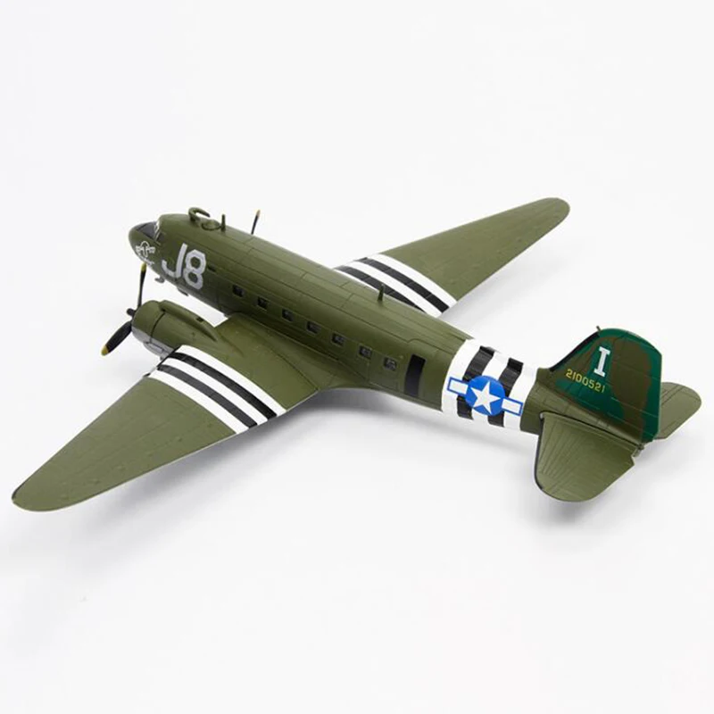 1/100 масштаб C47 транспортный самолет Airfreighter конвейер военный игрушечные модели