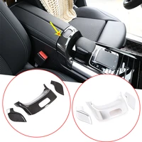 car interior center armrest box switch button frame cover trim abs for mercedes benz b glb class w247 x247 2019 2020 accessories