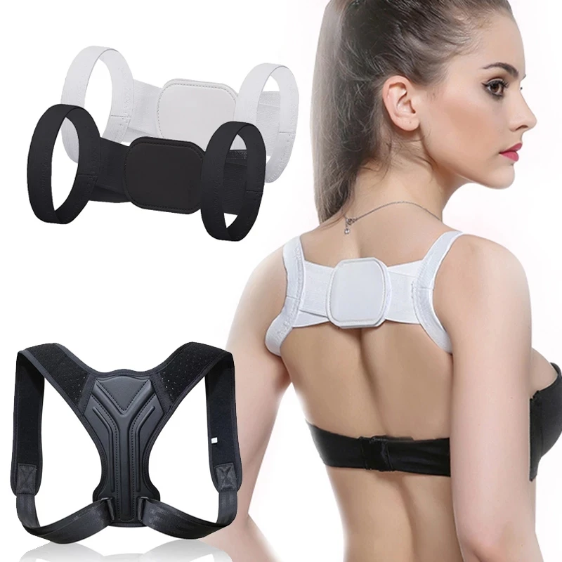 

Adult Children Back Posture Corrector Clavicle Back Support Correction Back Straight Shoulders Brace Strap with Velcro