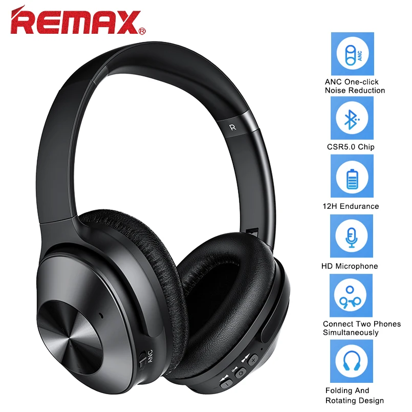 Беспроводные наушники REMAX HIFI стерео Bluetooth профессиональные с шумоподавлением