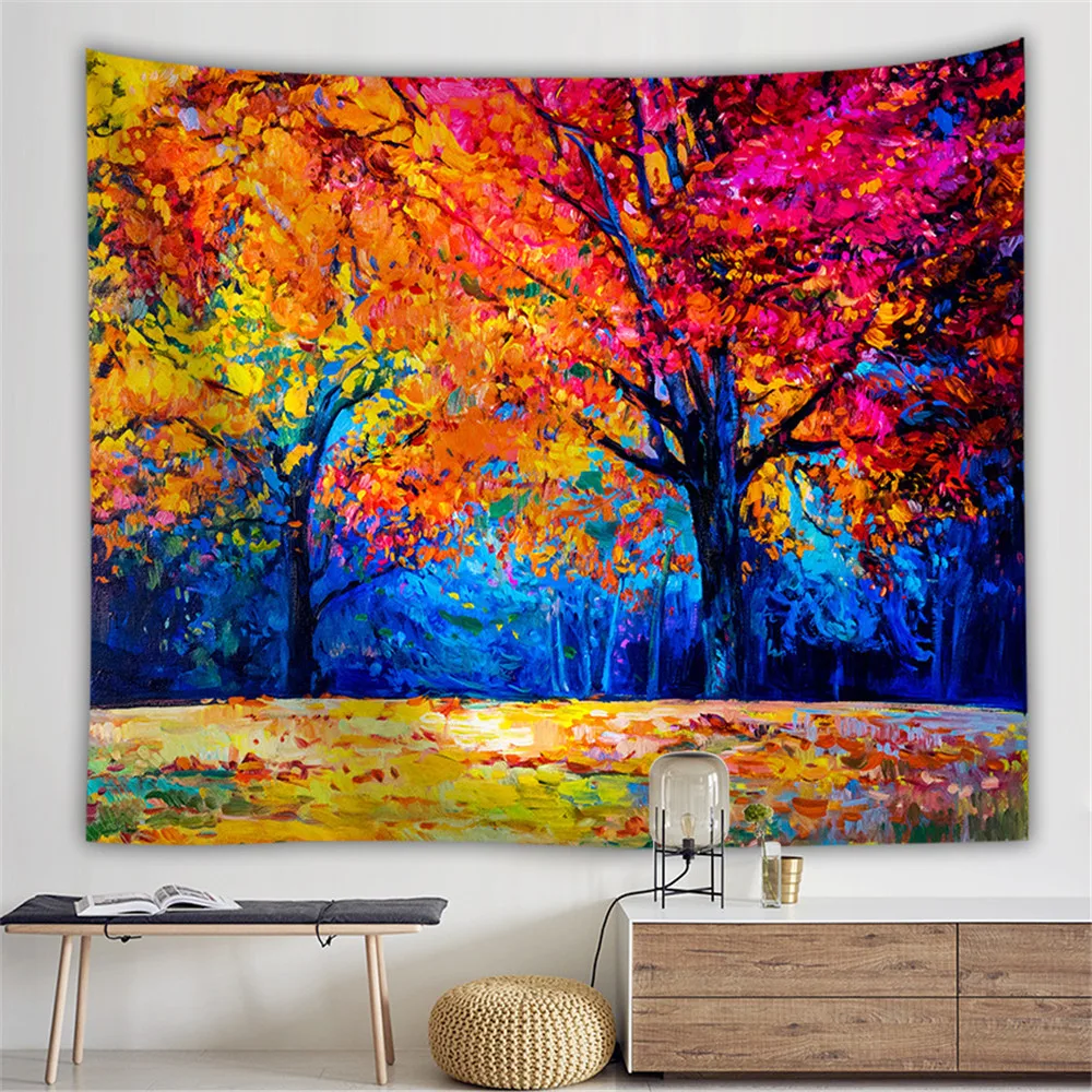 Морской цветок Садовый гобелен домашний декор дом фермерского дома Настенный