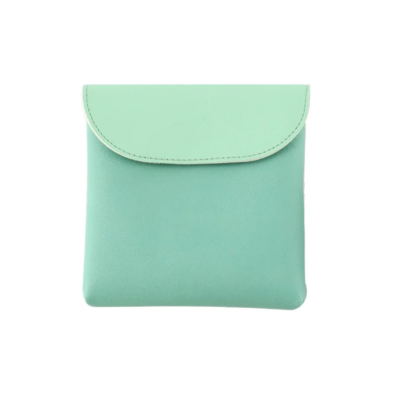 

YIMUSENX 2021 Tampon Storage Bag Women Japan PU Waterproof Portable Lipstick Key Earphone Data Cables Organizer Girl Purse