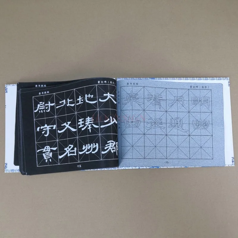 Chinese Calligraphy Copybook Regular Script Water Writing Brush Repeat Cloth magic water book