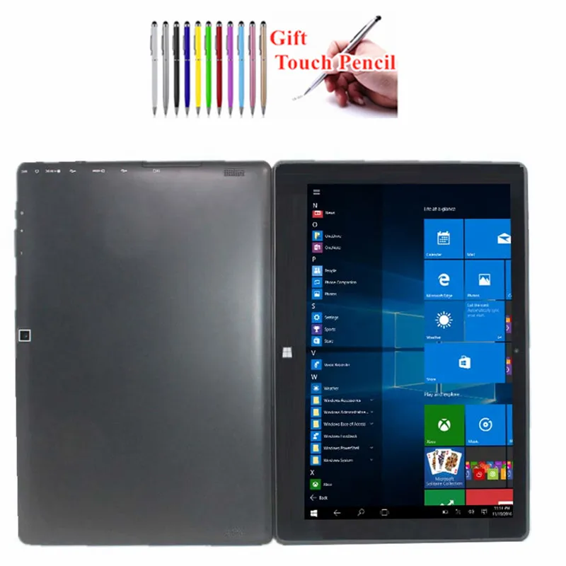 

10,1 дюймовый ультратонкий планшетный ПК W1 Windows 10 Android 4,4 1280*800 IPS 2 ГБ + 32 ГБ Z3735F HDMI Wifi без камеры