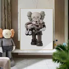 Популярная кукла игрушечная фигурка коллекция домашний интерьер декоративный плакат Декор для гостиной Настенная картина на холсте картины принты