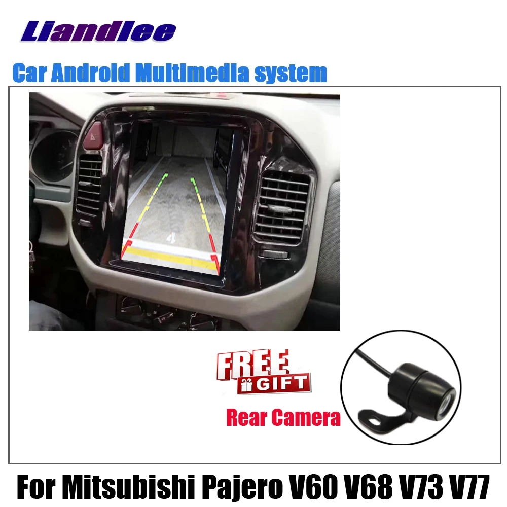 Liandlee Android для Mitsubishi Pajero V60 V68 V73 V77 1998~ 2006 Tesla стиль автомобильный экран Carplay BT gps Navi навигационная карта медиа