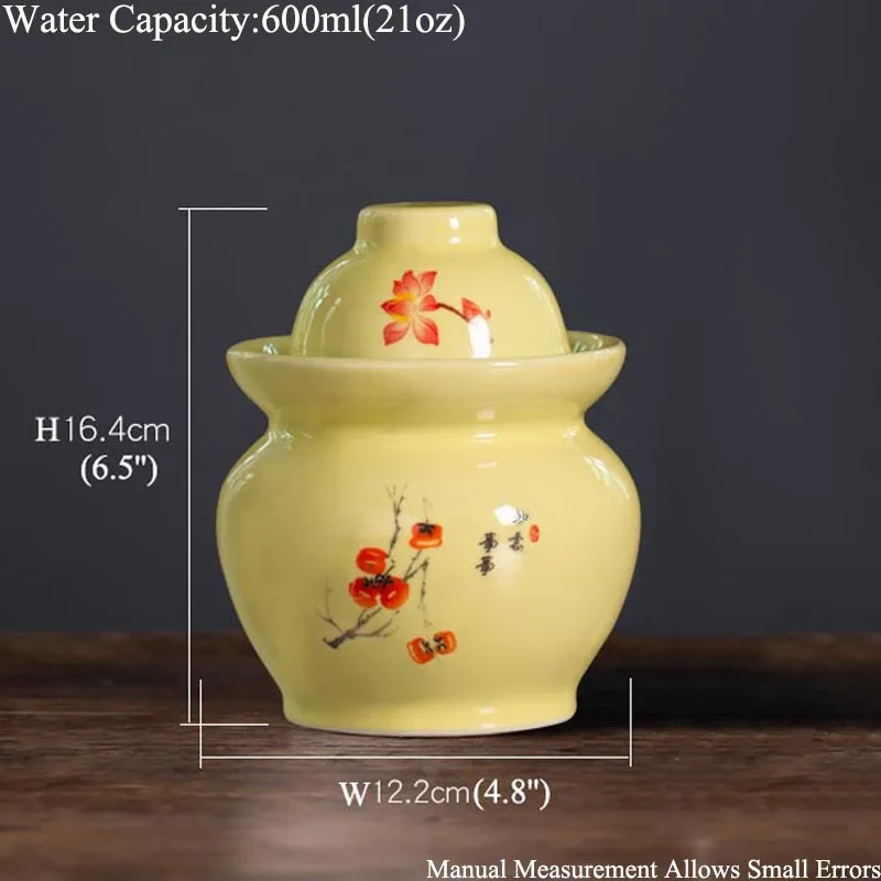 Утолщенная керамическая бутылка для маринования корейские ночные пятна