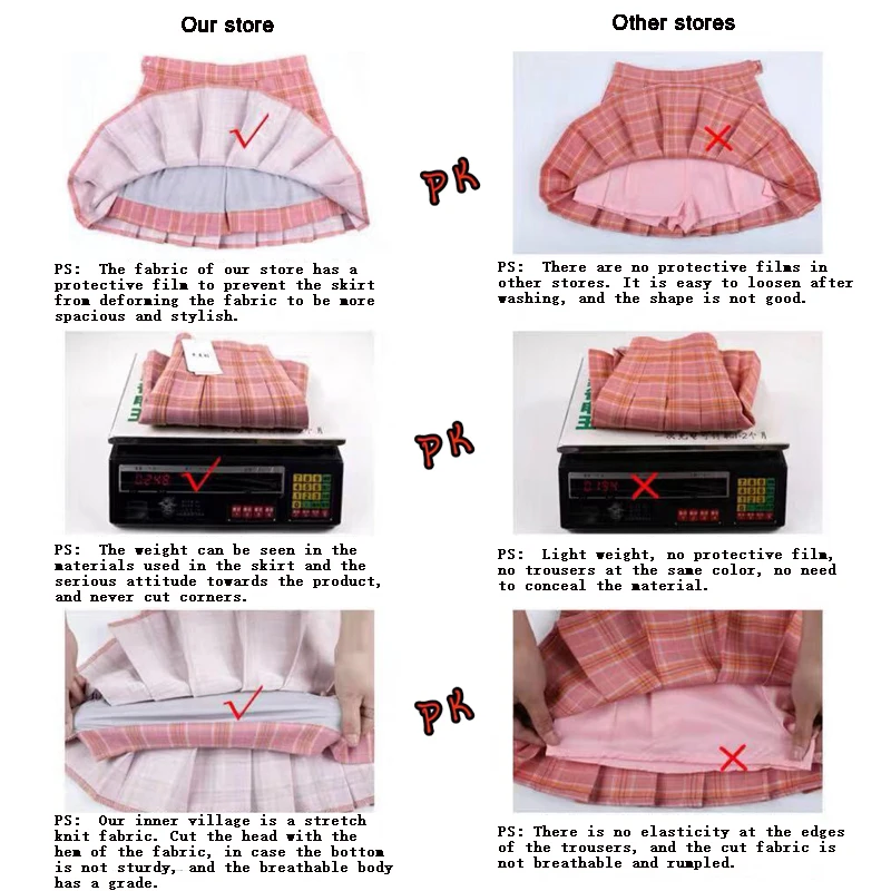 

2020 Women Preppy Style Harajuku High Waist A Line Korean Style Plaid Mini Short Skirts Woman Girls Kawaii Dance Pleated Skirt