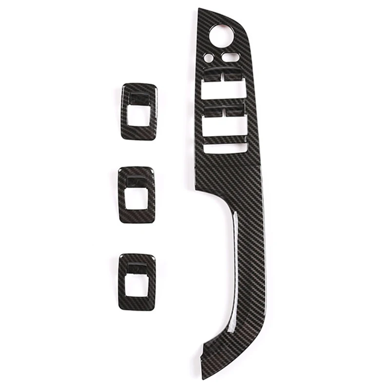 4 шт. автомобильная оконная подъемная кнопка панель рамка накладка декоративная