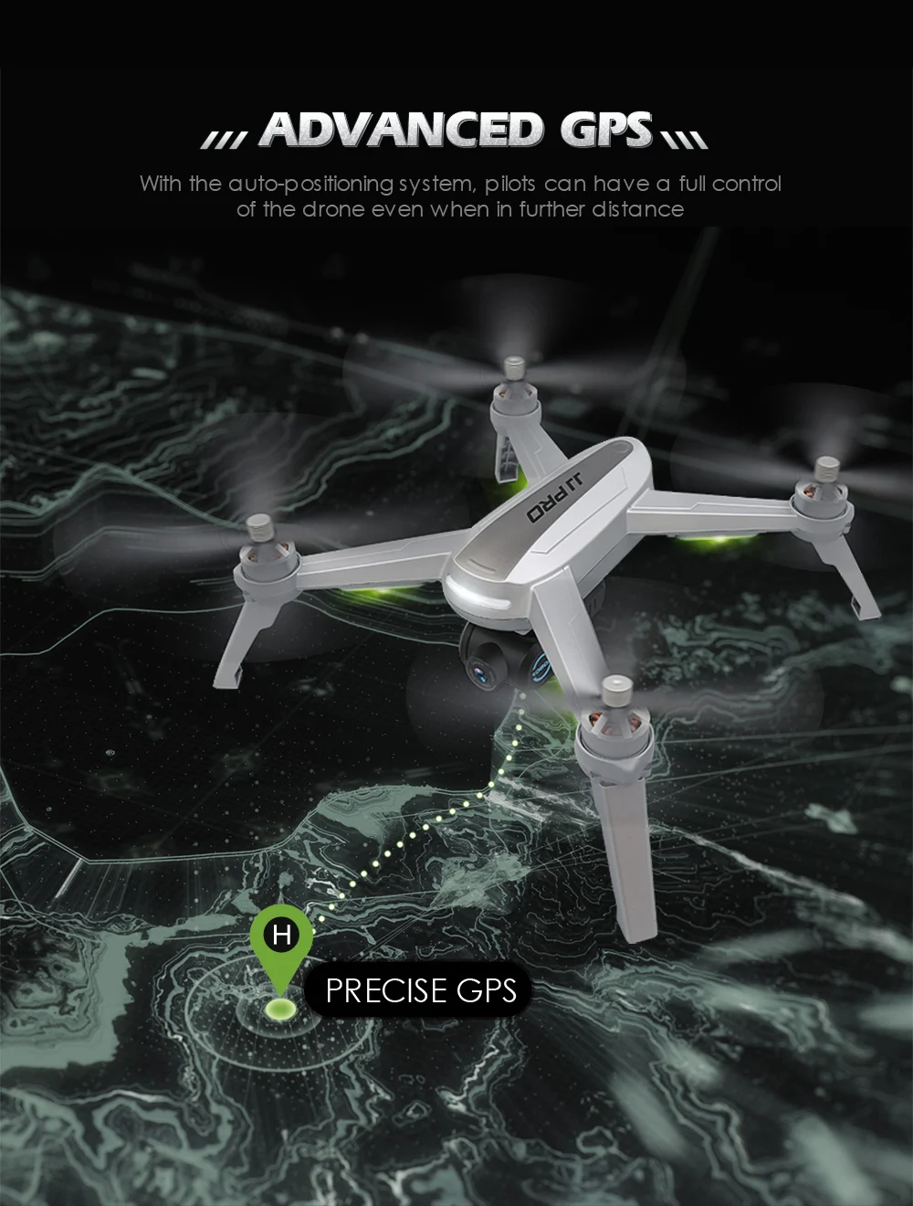 Подлинный JJRC JJPRO X5 аэрофотосъемка drone5G gps wifi FPV с 1080P HD камерой до 18 минут радиоуправляемое НЛО профессиональная съемка