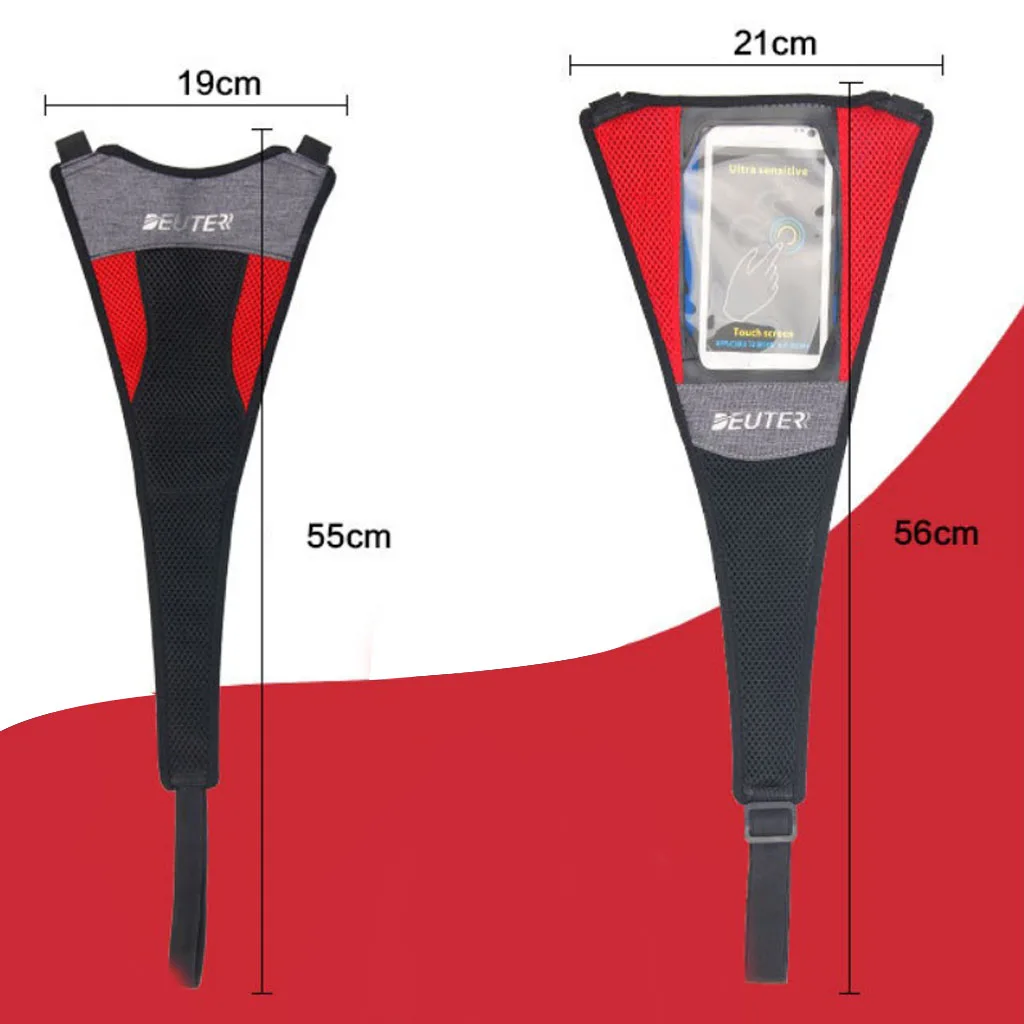 

Outdoor Bicycle Sweat Cover Mountain Bike Cycle Trainer Net Cover General Upgraded Frame Guard Strap Catcher with Phone Pouch