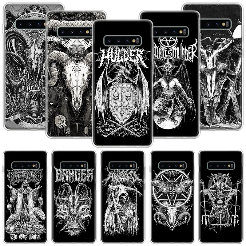 Satanic Goat Satan Devil Phone Case For Samsung Galaxy A50 A70 A40 A30 A20S A10 Note 20 Ultra 10 Lite 9 8 A6 A8 Plus A7 A9 +