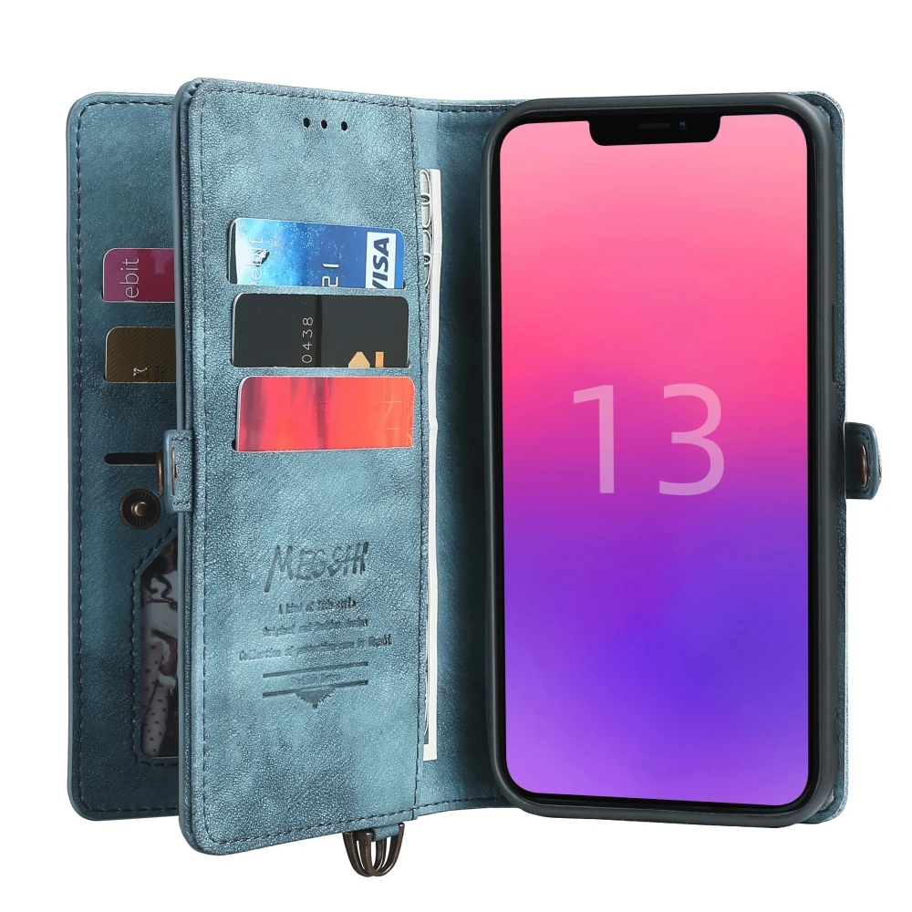 

Новый многофункциональный чехол-кошелек для телефона, совместимый с iPhone 13/13 mini/13 Pro/13 Pro Max