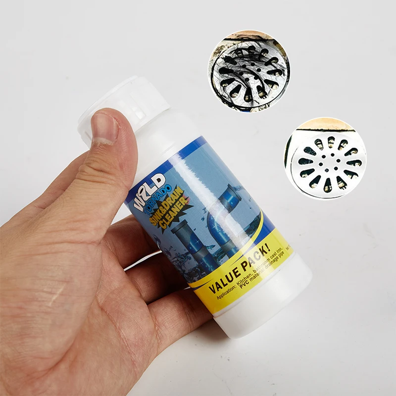 

Powerful Kitchen Pipe Dredging Agent Dredge Deodorant Toilet Sink Drain Cleaner