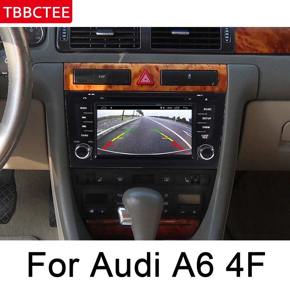 Мультимедийный плеер для Audi A6 S6 RS6 4B 4F 1998 ~ 2006 MMI Android автомобильный мультимедийный