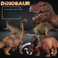 2021 24 styles dinosaur model toys jurassic tyrannosaurus indominus rex triceratops brontosaurus boy christmas birthday gift