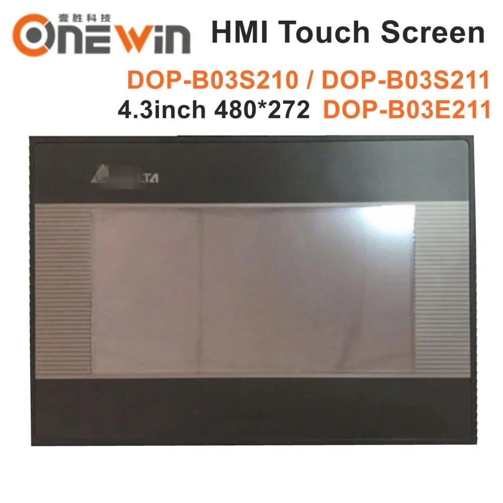 Новый и оригинальный DOP B03S210 B03S211 HMI Сенсорный экран 4 3 дюйма 480*272 интерфейс