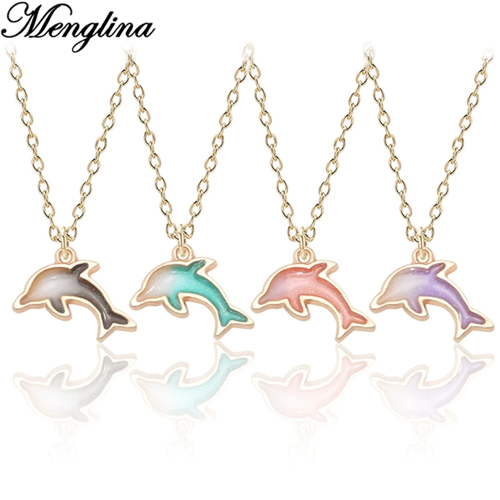 Модное ожерелье с подвеской в виде животного 4 цвета|Ожерелья подвеской| |