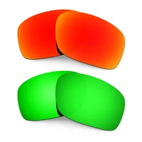 hkuco for scalpel sunglasses replacement polarized lenses 2 pairs redgreen