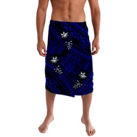 ie faitaga samoa men pocket pants skirt retro style polynesian print fabrics custom pattern loose aboriginal half skirt