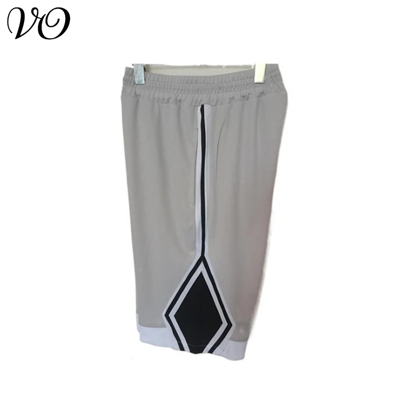 Шорты мужские спортивные сетчатые в Европейском стиле свободные быстросохнущие