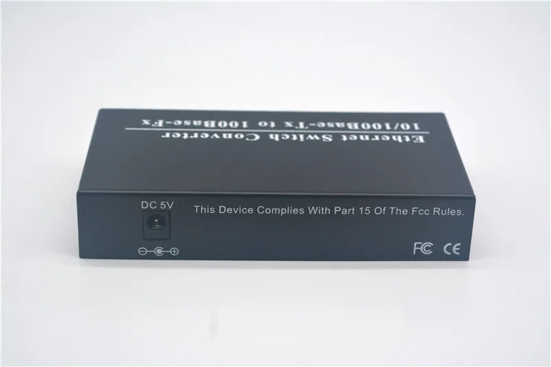 100 Мбит/с Ethernet конвертер 10/100Base Tx к 100Base Fx 2 * SC 3 RJ45 одиночный режим 20