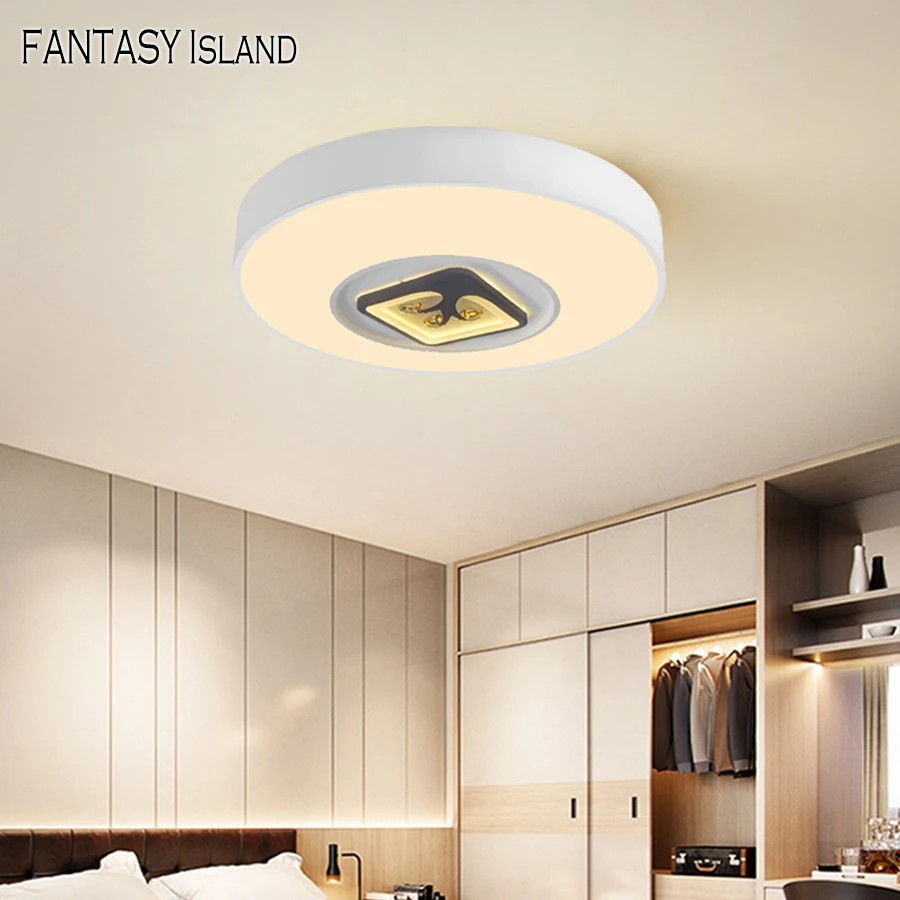 

A LED Light Home Modern Panel Light Ceiling Lamp dimmable Round Living Room Bedroom Kitchen indoor lighting chandeliers modern